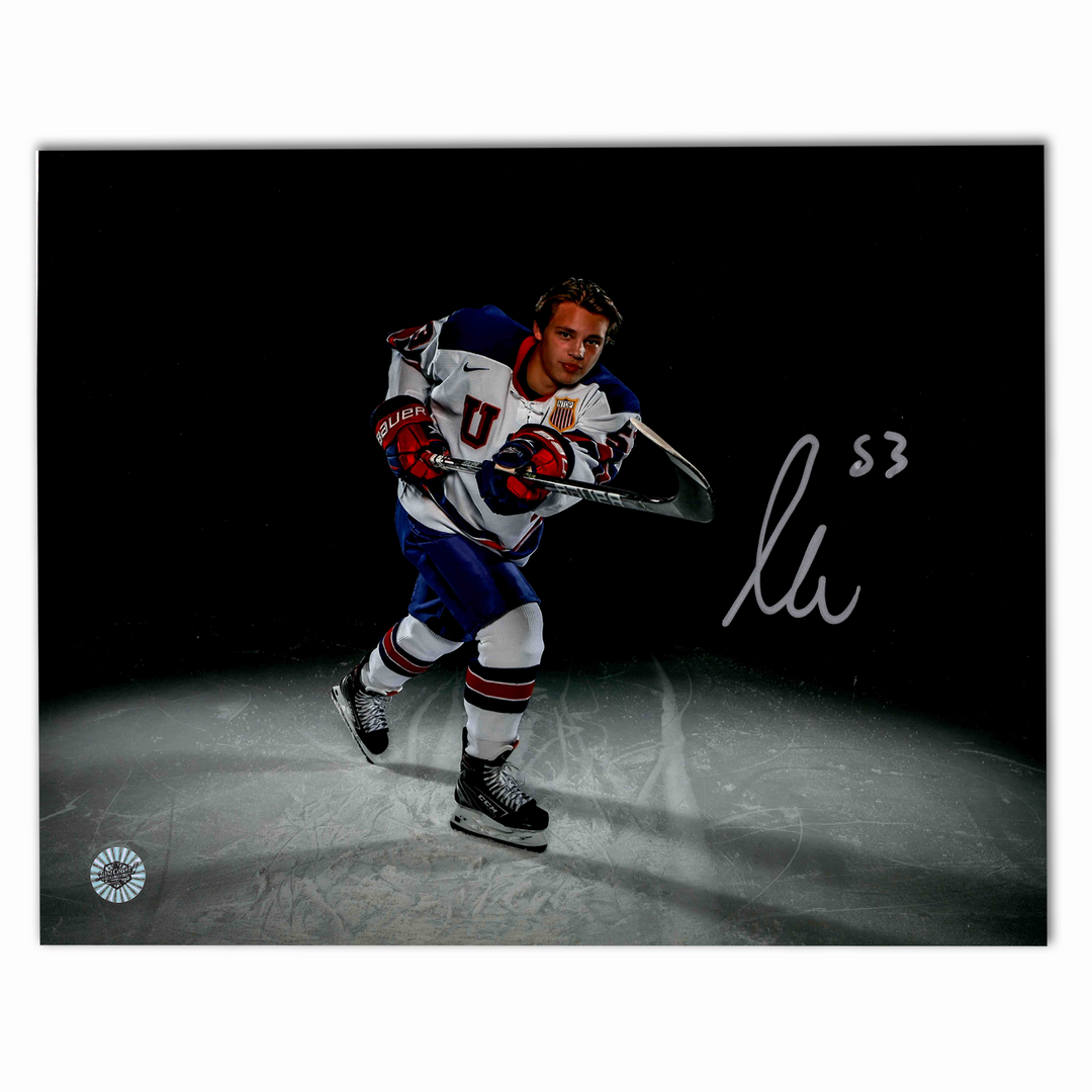 Isaac Howard Autographed Team USA 8x10 Photo