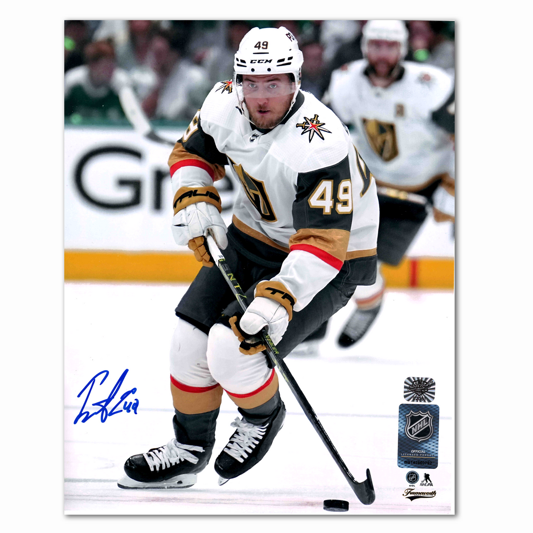 Ivan Barbashev Autographed Vegas Golden Knights Away 8x10