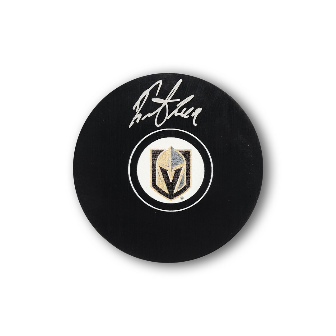 Ivan Barbashev Autographed Vegas Golden Knights Hockey Puck