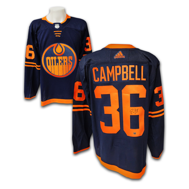 Jack Campbell Edmonton Oilers Alternate Adidas Jersey