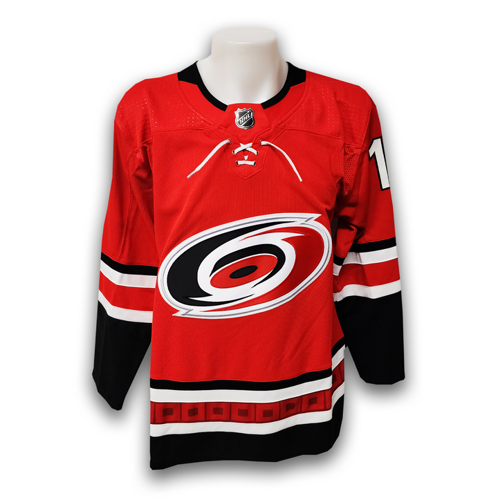Jack Drury Autographed Carolina Hurricanes Home Adidas Jersey Inscribed