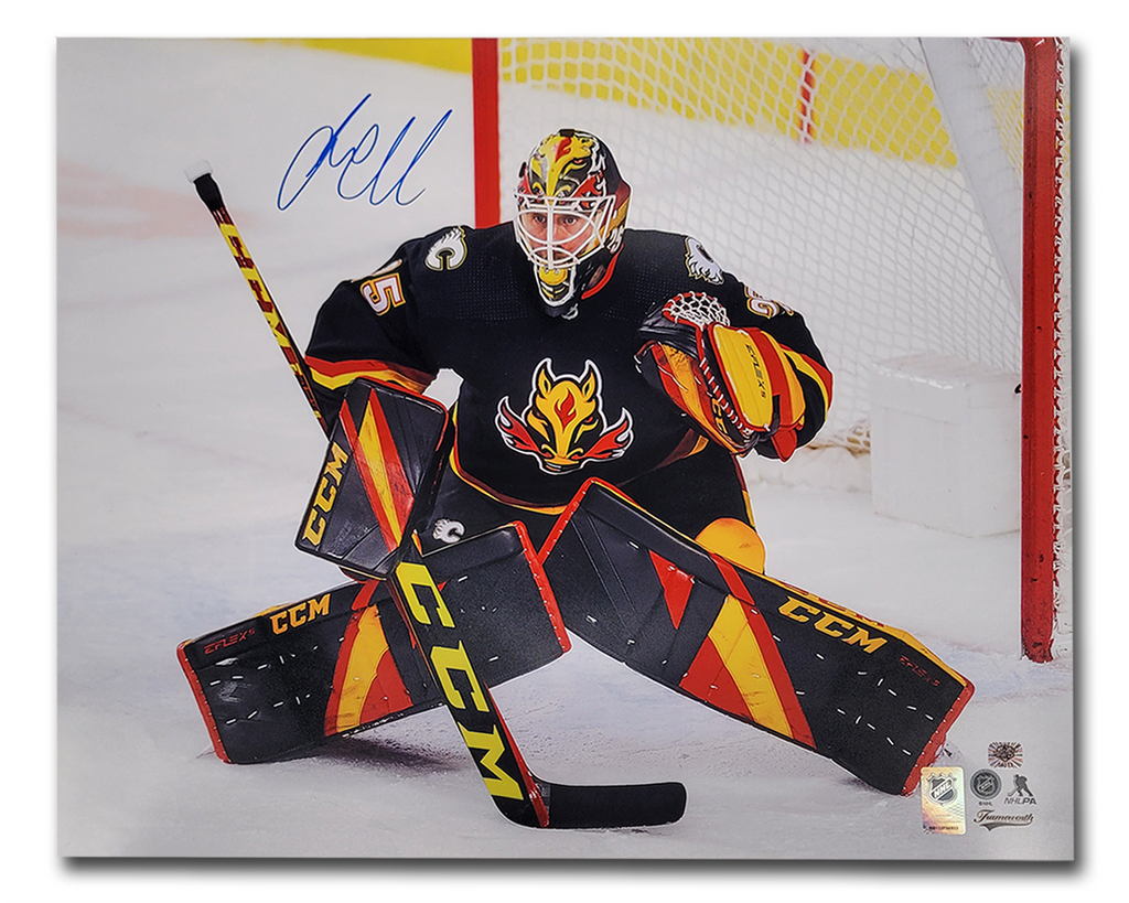Jacob Markstrom Calgary Flames Reverse Retro Autographed 16x20