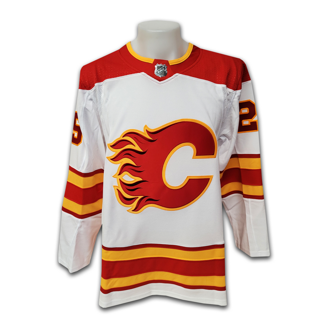 Jacob Markstrom Calgary Flames White Adidas Jersey