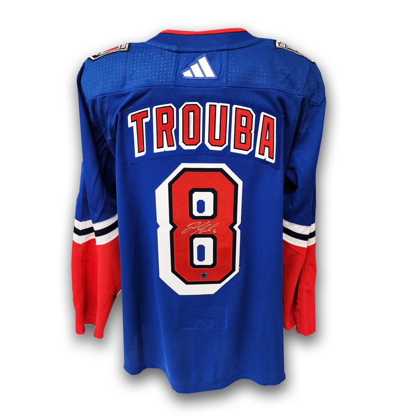Jacob Trouba New York Rangers Autographed Reverse Retro 2.0 Adidas Jersey