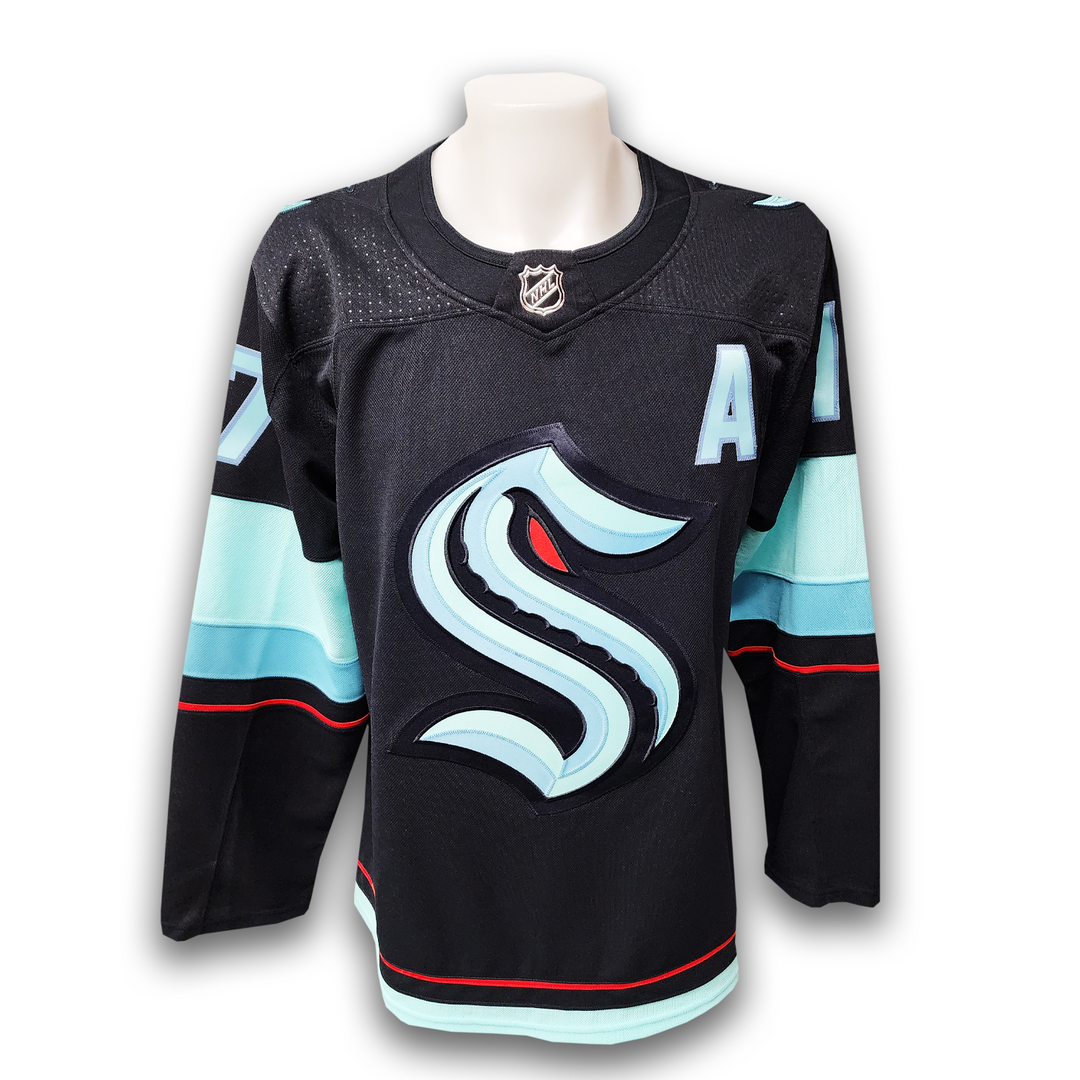 Jaden Schwartz Autographed Seattle Kraken Home Adidas Jersey