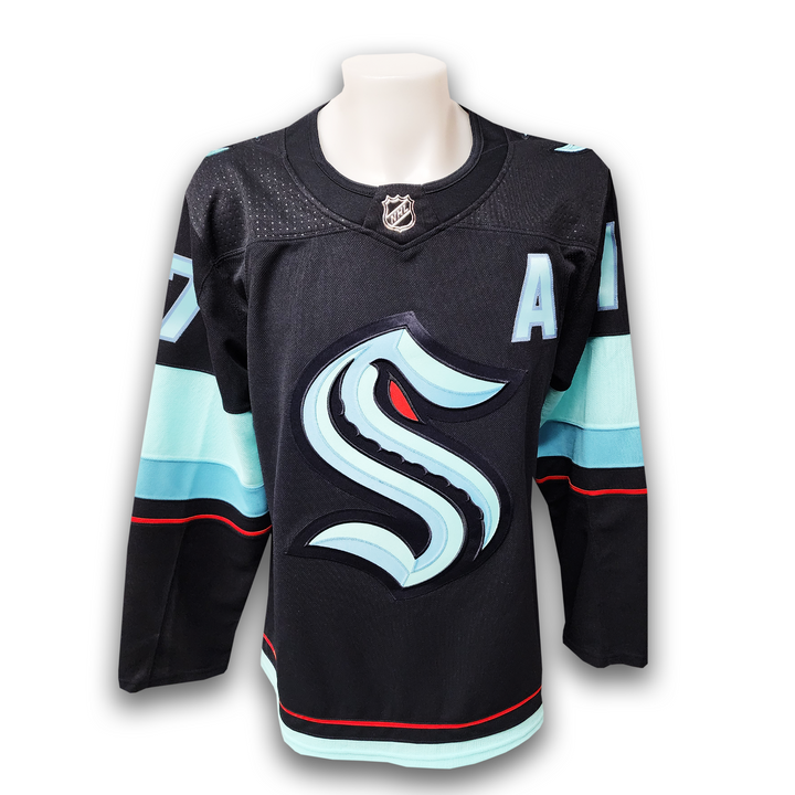 Jaden Schwartz Autographed Seattle Kraken Home Adidas Jersey