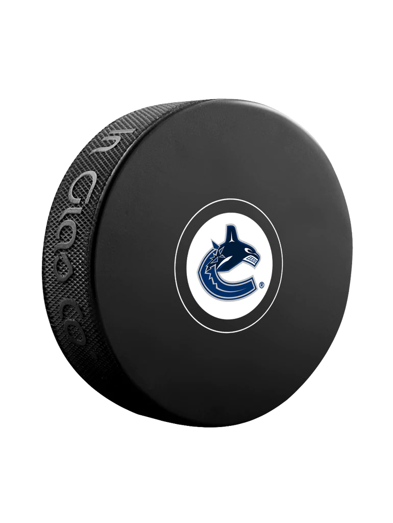 Pre-Order - Jake Debrusk Autographed Vancouver Canucks Hockey Puck