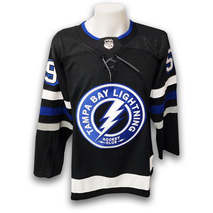 Jake Guentzel Autographed Tampa Bay Lightning Alternate Adidas Jersey