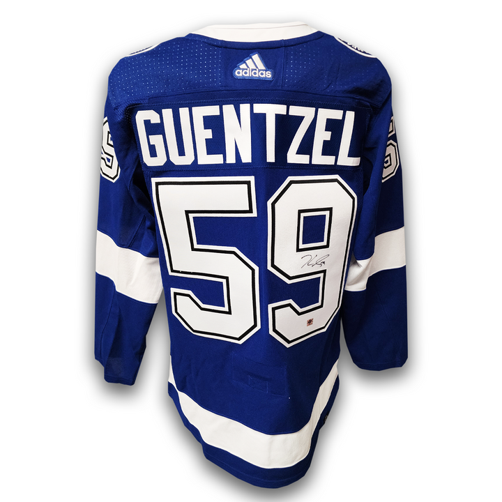 Jake Guentzel Autographed Tampa Bay Lightning Home Adidas Jersey