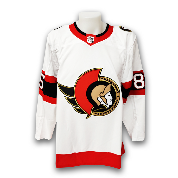 Jake Sanderson Autographed Ottawa Senators Away Adidas Jersey