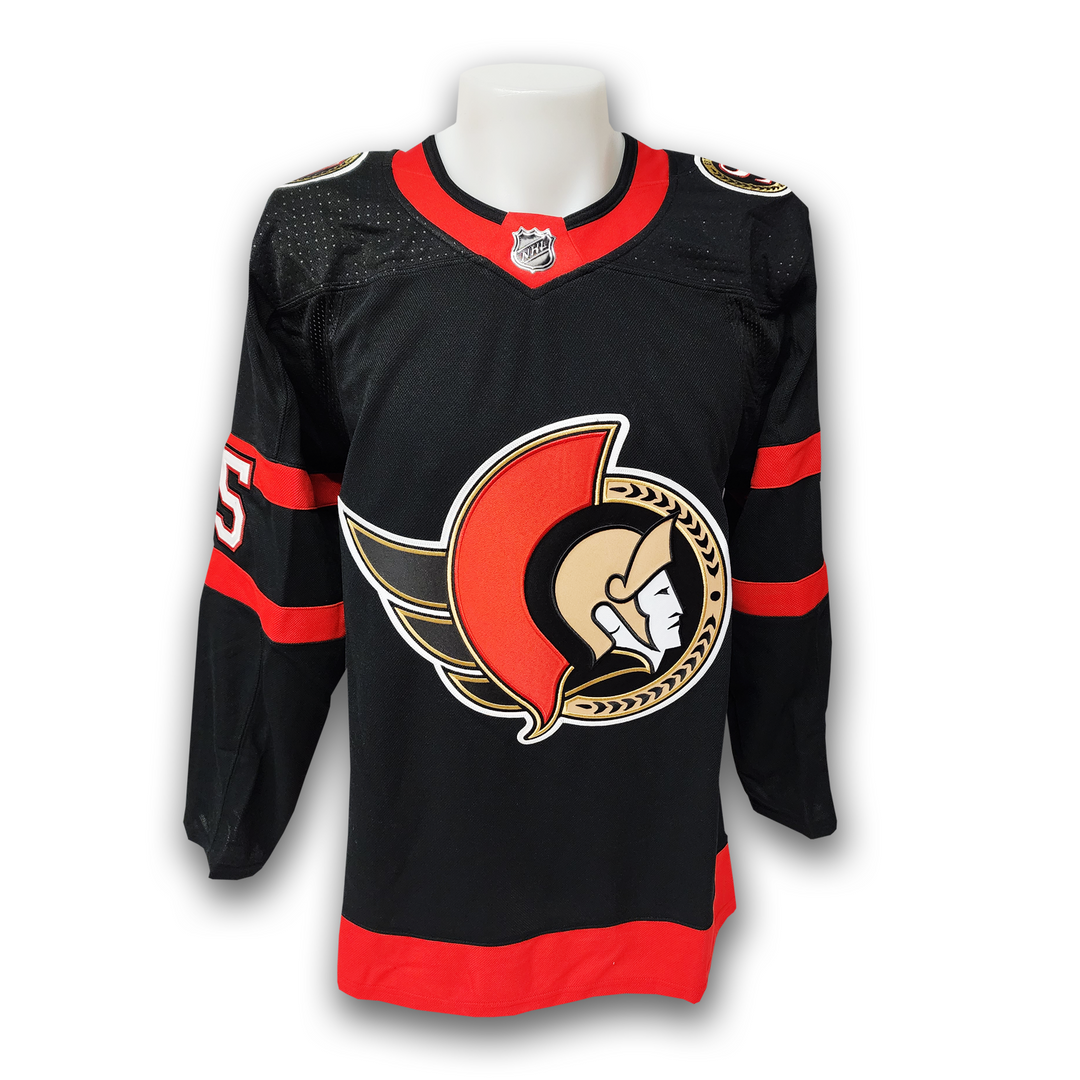Jake Sanderson Autographed Ottawa Senators Home Adidas Jersey