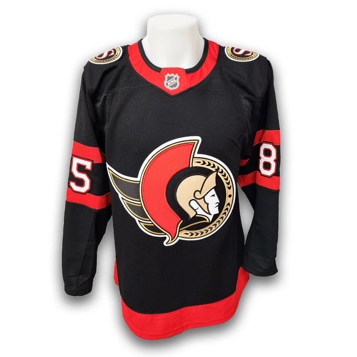 Jake Sanderson Autographed Ottawa Senators Home Fanatics Premium Jersey