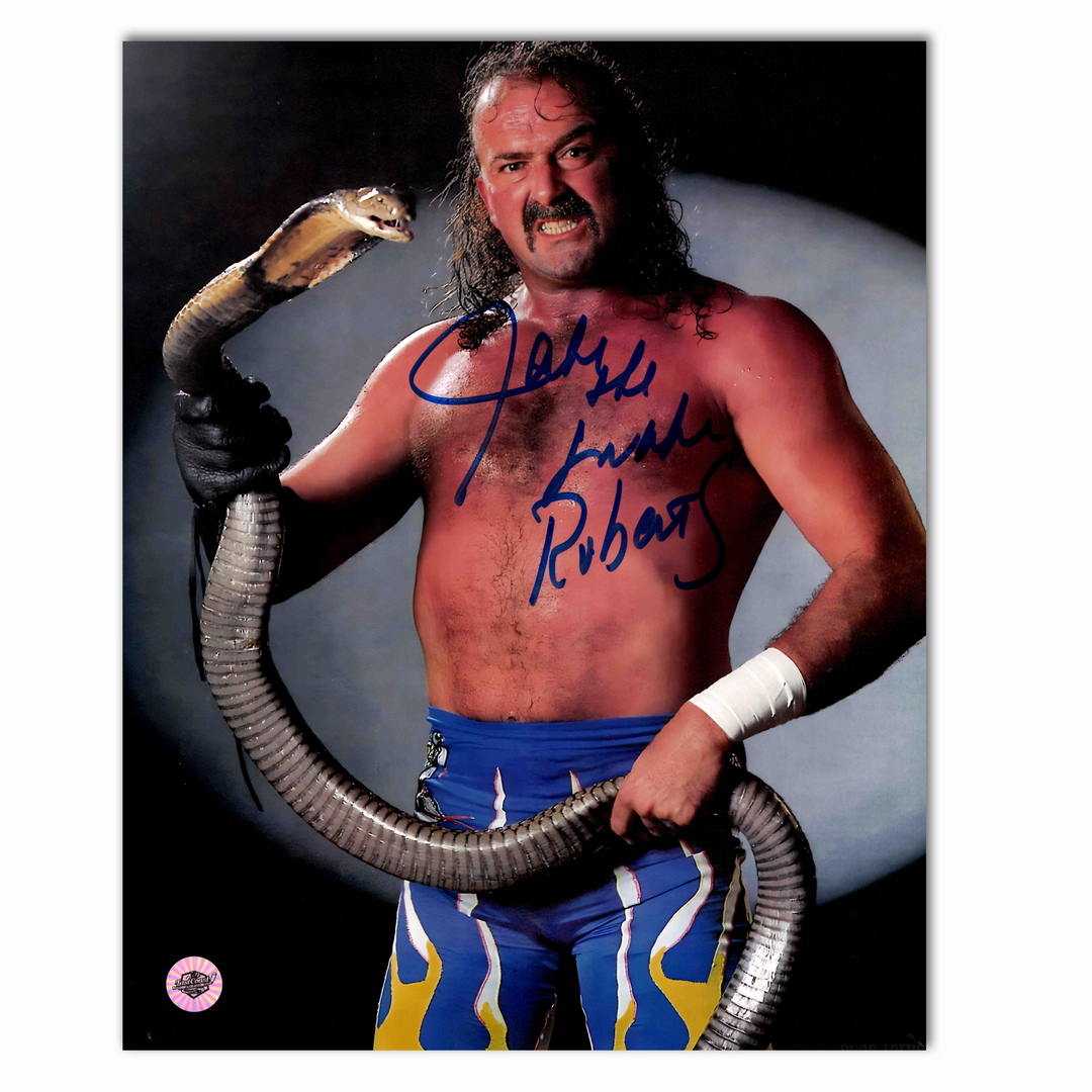 Jake The Snake Roberts Autographed WWE 8x10 Photo