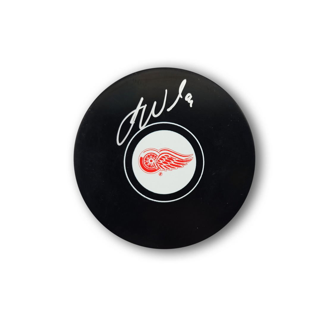 Jake Walman Autographed Detroit Red Wings Hockey Puck