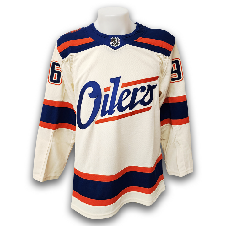 Jake Walman Autographed Edmonton Oilers Alternate Fanatics Premium Jersey