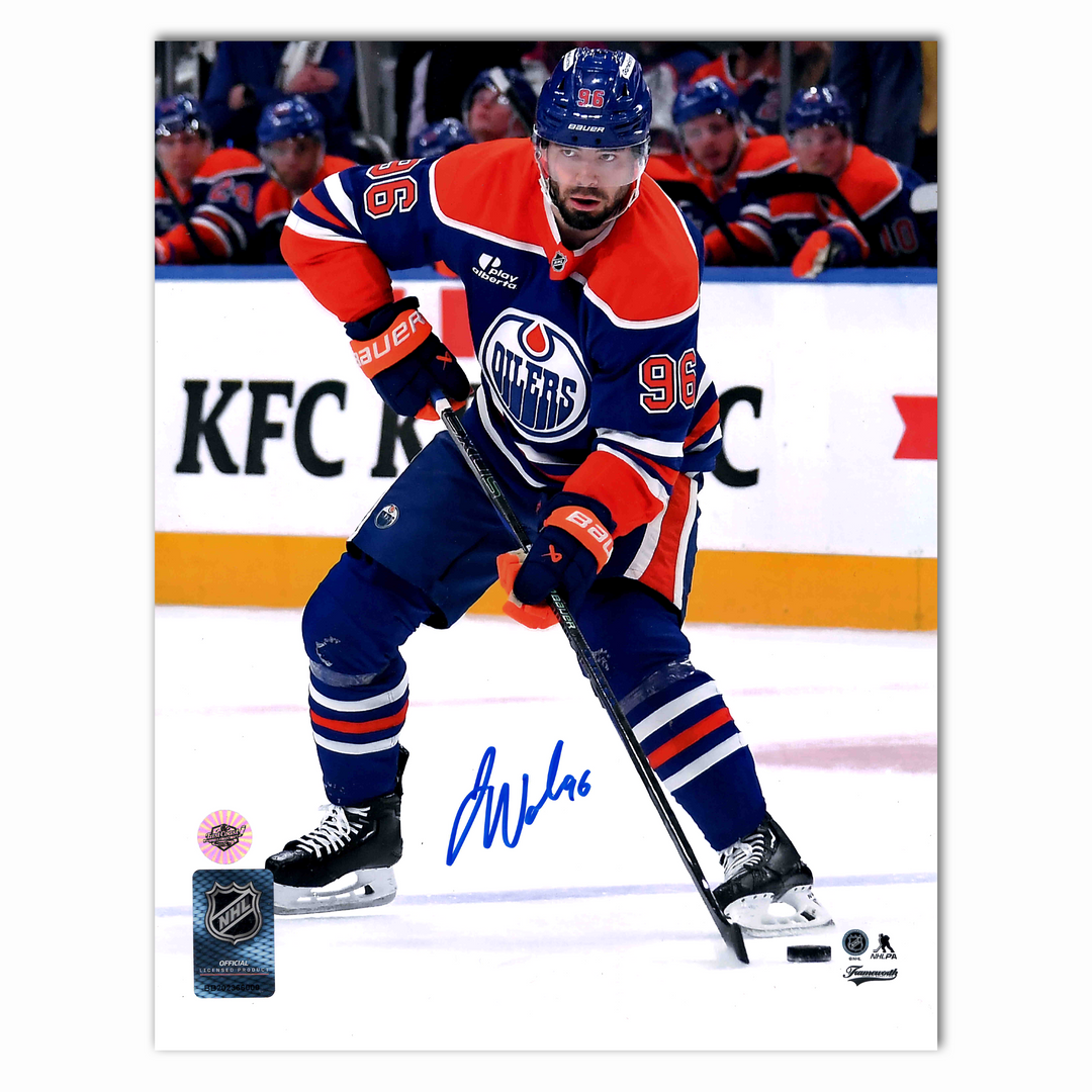 Jake Walman Autographed Edmonton Oilers Home 8x10 Photo