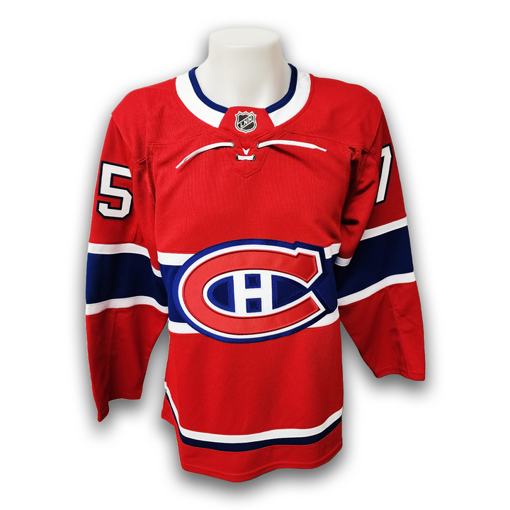 Jakub Dobes Autographed Montreal Canadiens Home Fanatics Premium Jersey