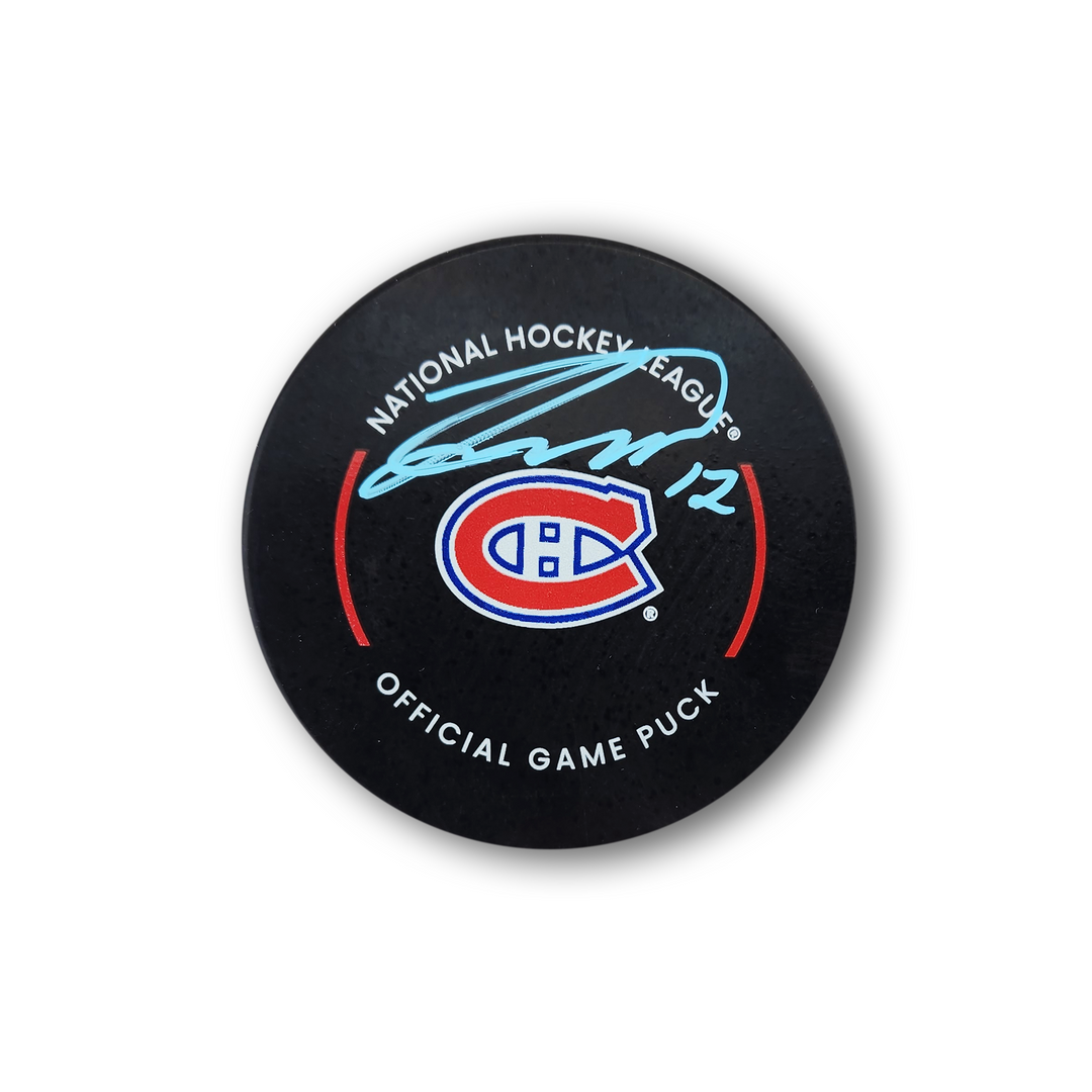 Josh Anderson Autographed Montreal Canadiens Official Hockey Puck