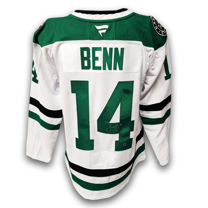 Jamie Benn Autographed Dallas Stars Away Fanatics Premium Jersey