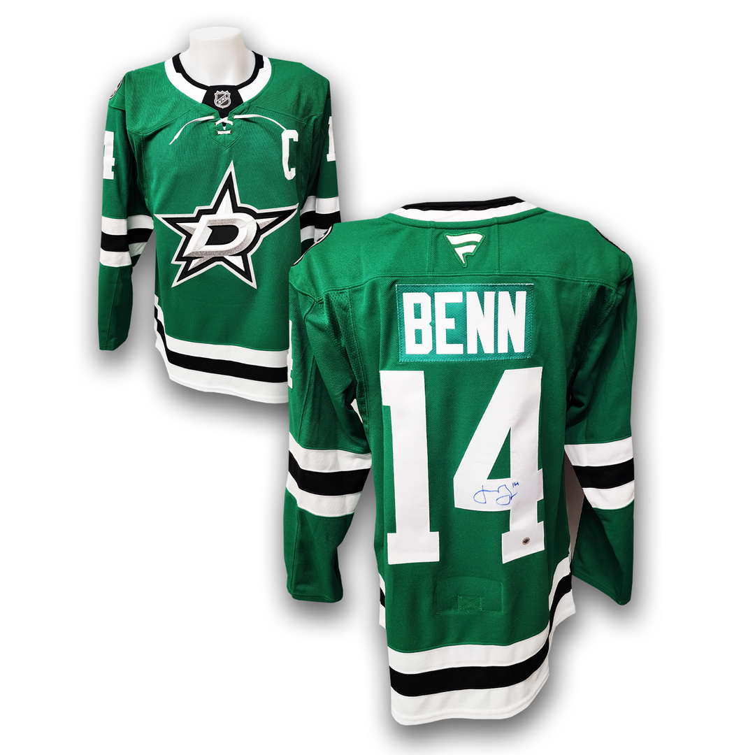 Jamie Benn Autographed Dallas Stars Home Fanatics Premium Jersey
