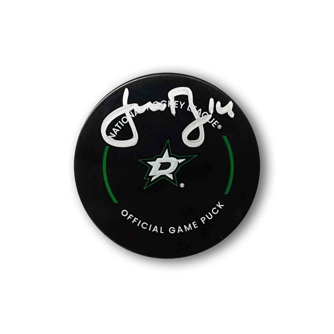 Jamie Benn Autographed Dallas Stars Official Hockey Puck