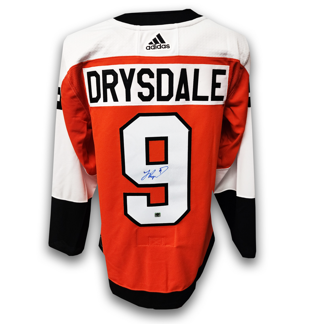 Jamie Drysdale Autographed Philadelphia Flyers Home Adidas Jersey