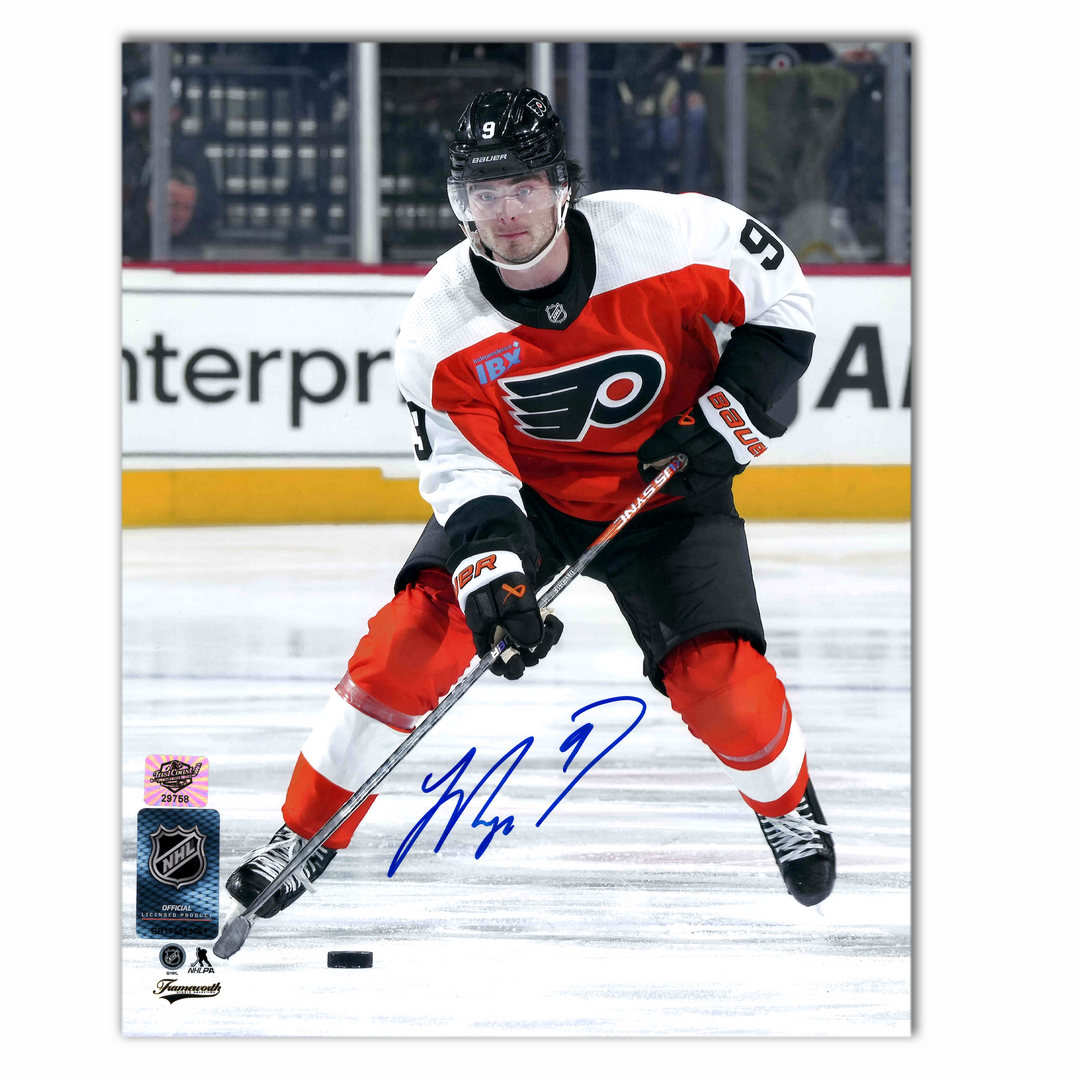 Jamie Drysdale Autographed Philadelphia Flyers 8x10 Photo