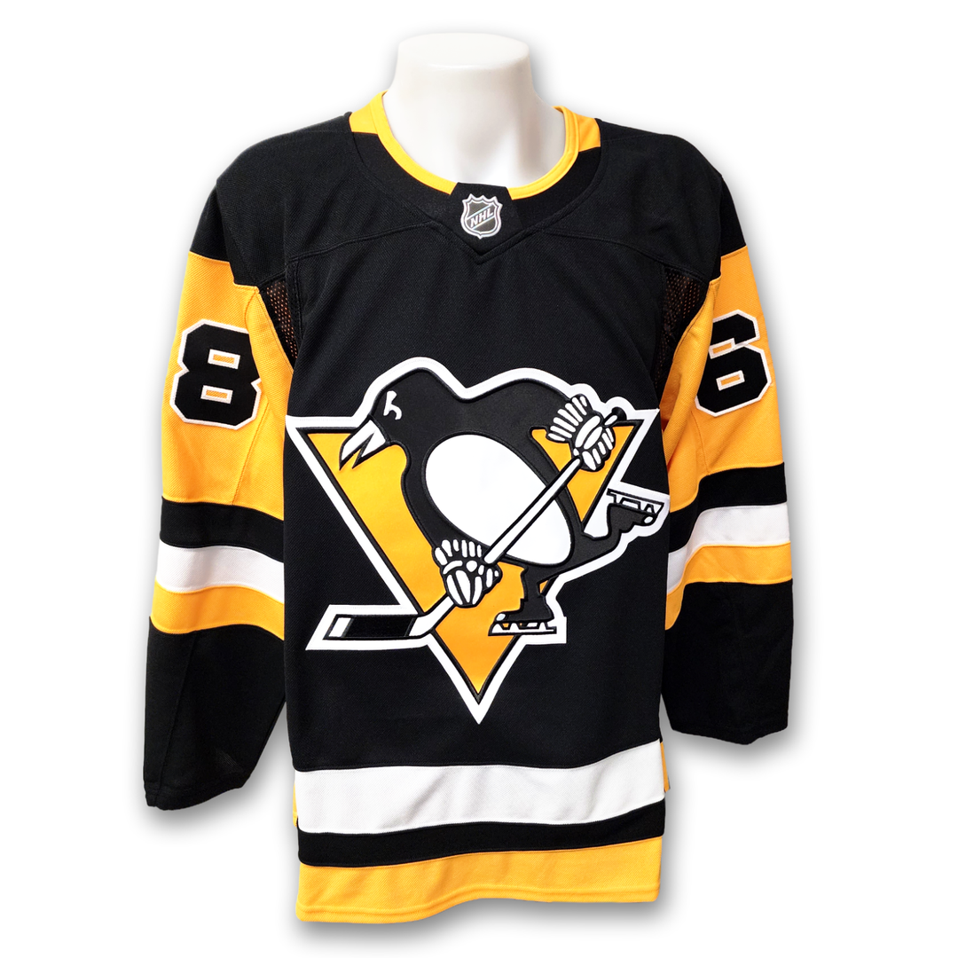 Jaromir Jagr Autographed Pittsburgh Penguins Fanatics Premium Jersey