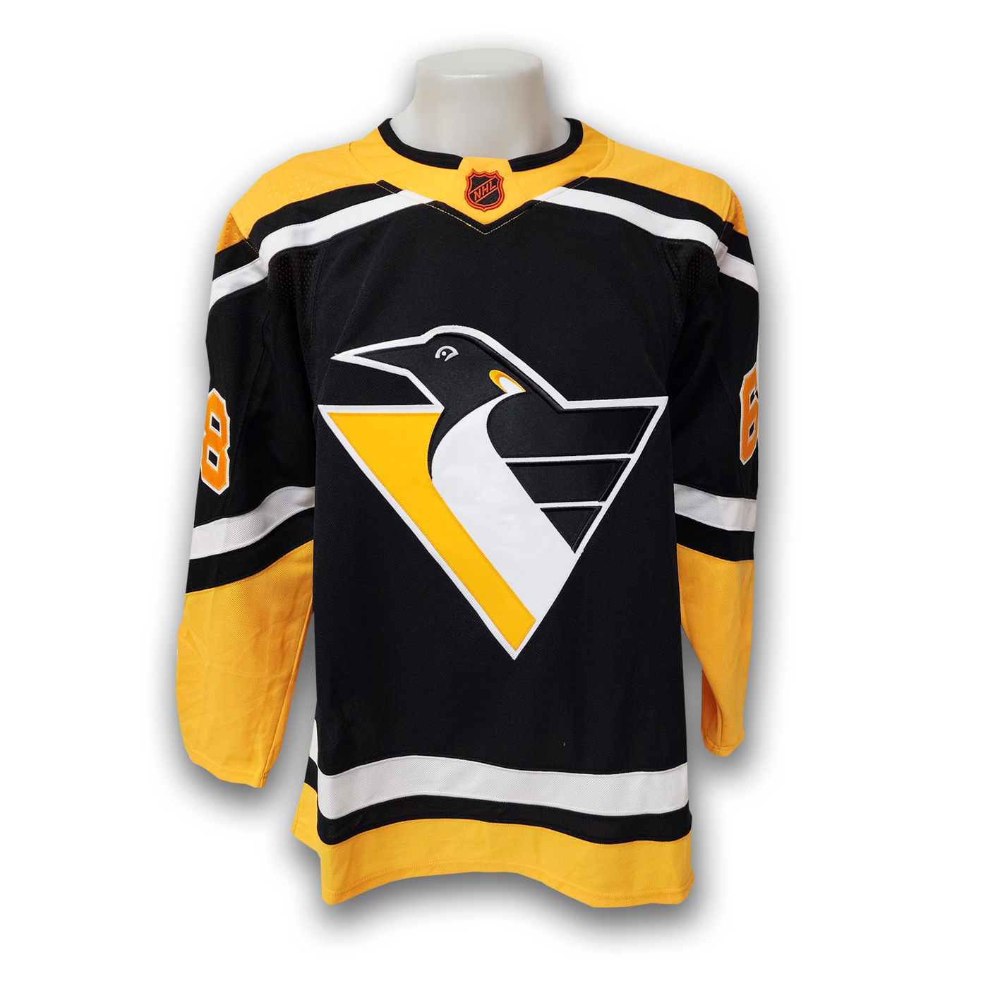 Jaromir Jagr Pittsburgh Penguins Autographed Reverse Retro 2.0 Adidas Jersey