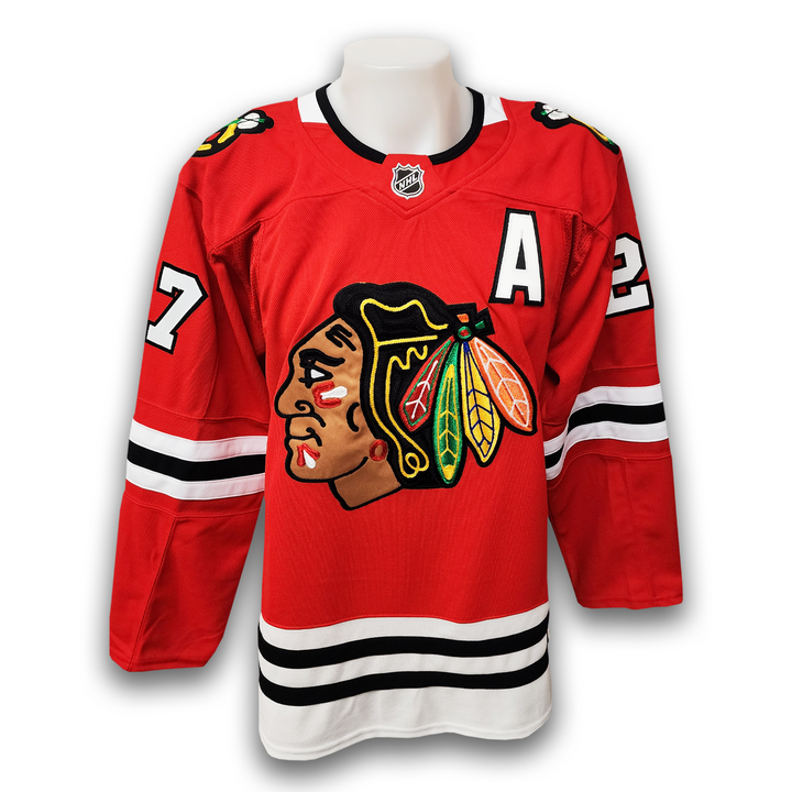 Jeremy Roenick Autographed Chicago Black Hawks Home Fanatics Premium Jersey