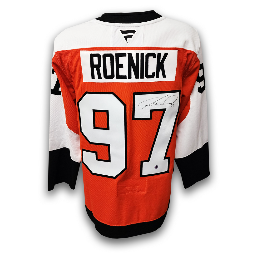 Jeremy Roenick Autographed Philadelphia Flyers Home Fanatics Premium Jersey