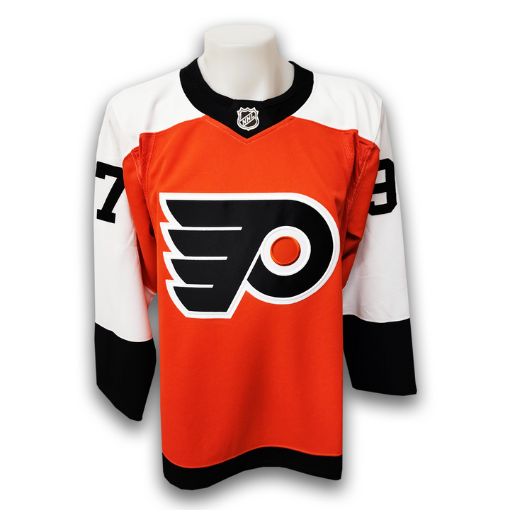 Jeremy Roenick Autographed Philadelphia Flyers Home Fanatics Premium Jersey