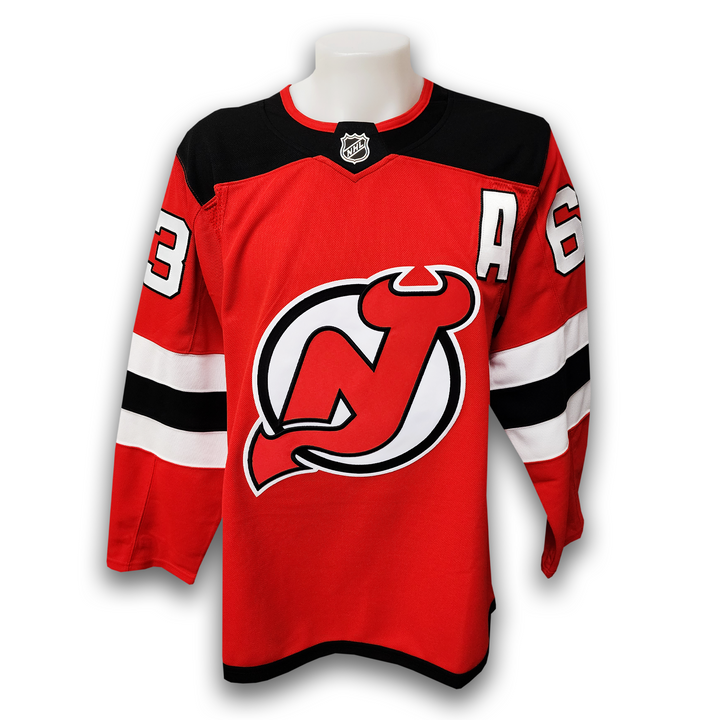 Jesper Bratt Autographed New Jersey Devils Home Fanatics Premium Jersey