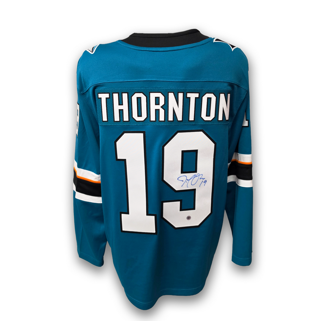 Joe Thornton Autographed San Jose Sharks Home Breakaway Jersey