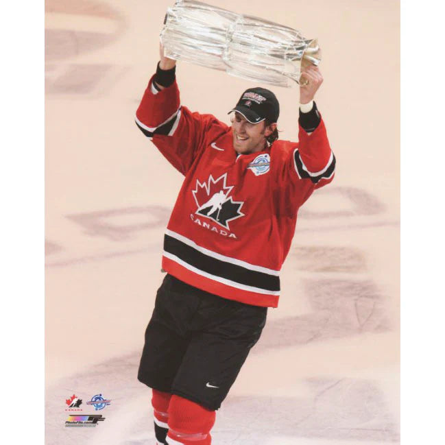 Pre-Order - Joe Thornton Autographed 2004 Team Canada World Cup Of Hockey 8x10 Photo
