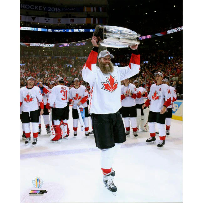 Pre-Order - Joe Thornton Autographed 2016 Team Canada World Cup Of Hockey 8x10 Photo
