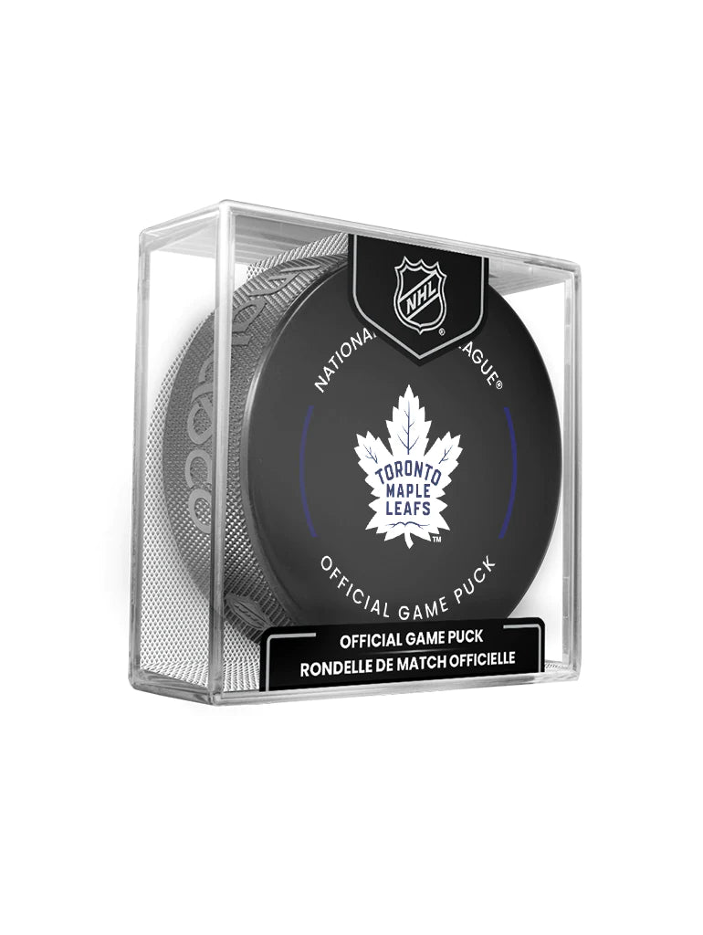 Pre-Order - Joe Thornton Autographed Toronto Maple Leafs Official Hockey Puck