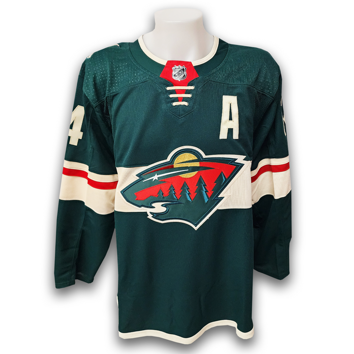 Joel Erikkson Ek Autographed Minnesota Wild Home Adidas Jersey