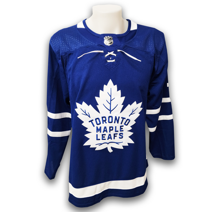 Johnny Bower Autographed Toronto Maple Leafs Home Adidas Jersey