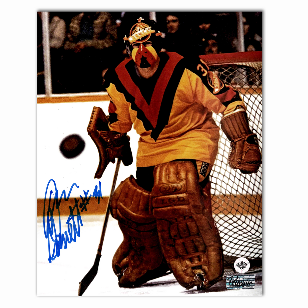 John Garrett Autographed Vancouver Canucks 8x10 Photo