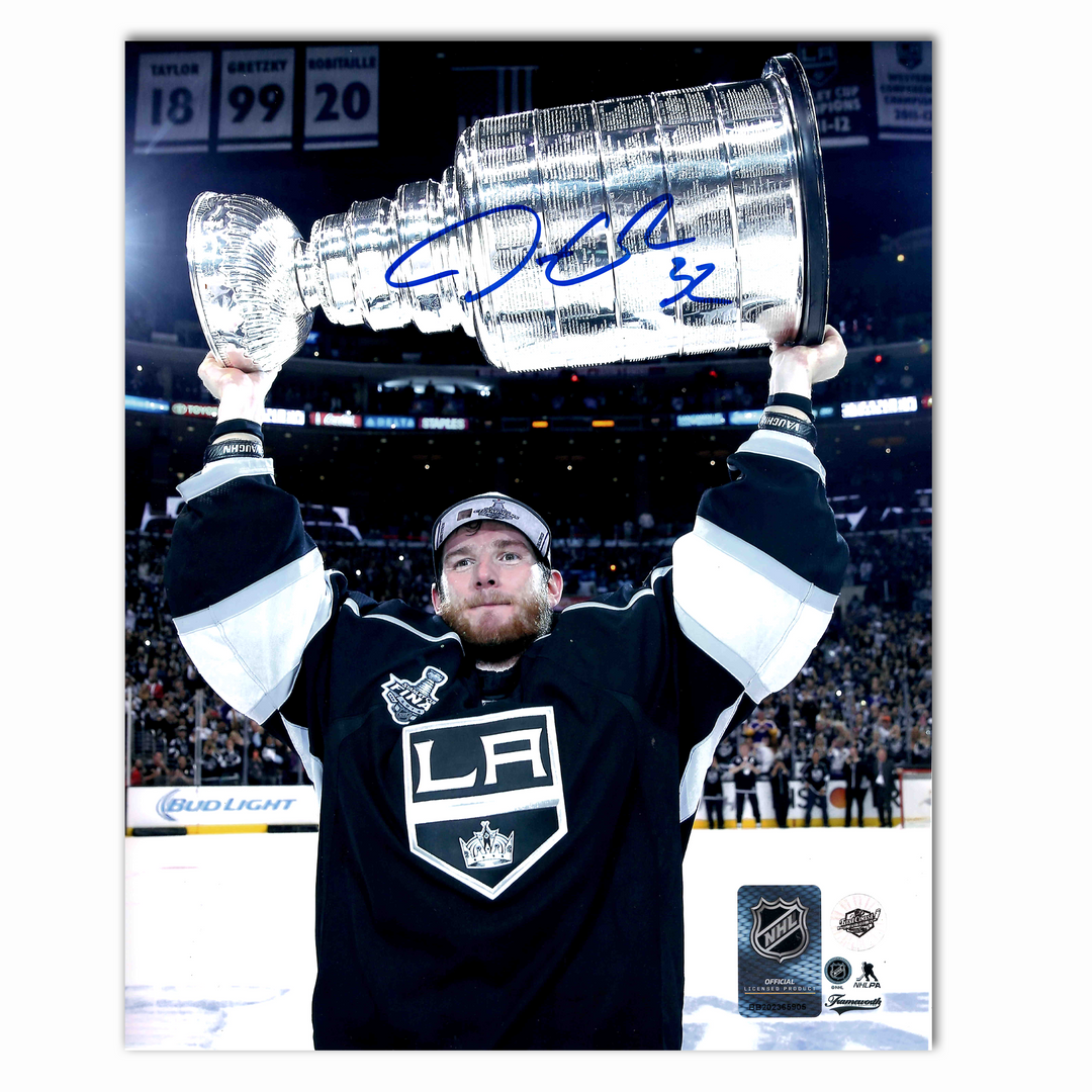 Jonathan Quick Autographed Los Angeles Kings 2014 Stanley Cup 8x10 Photo