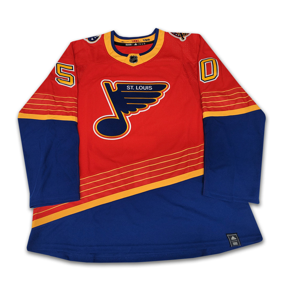 Jordan Binnington St Louis Blues Reverse Retro Jersey