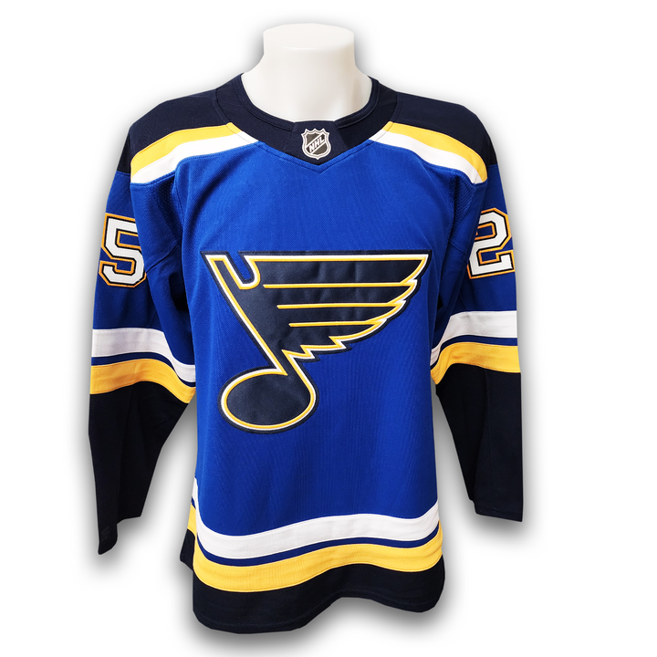Jordan Kyrou Autographed St. Louis Blues Home Fanatics Premium Jersey