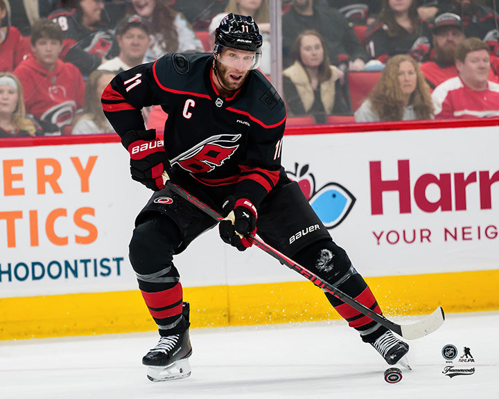 Pre-Order - Jordan Staal Autographed Carolina Hurricanes Home Horizontal 8x10 Photo