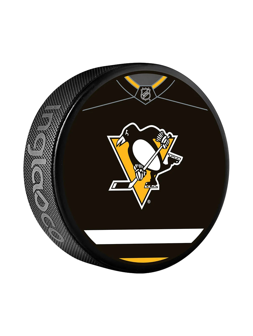 Pre-Order - Jordan Staal Autographed Pittsburgh Penguins Jersey Design Hockey Puck