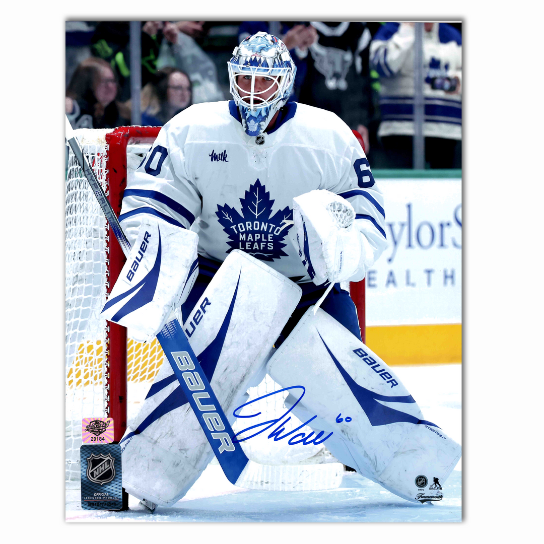 Joseph Woll Autographed Toronto Maple Leafs Away 8x10 Photo