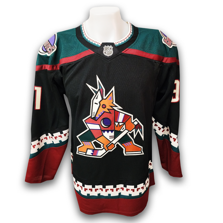 Josh Doan Autographed Arizona Coyotes Fanatics Premium Jersey