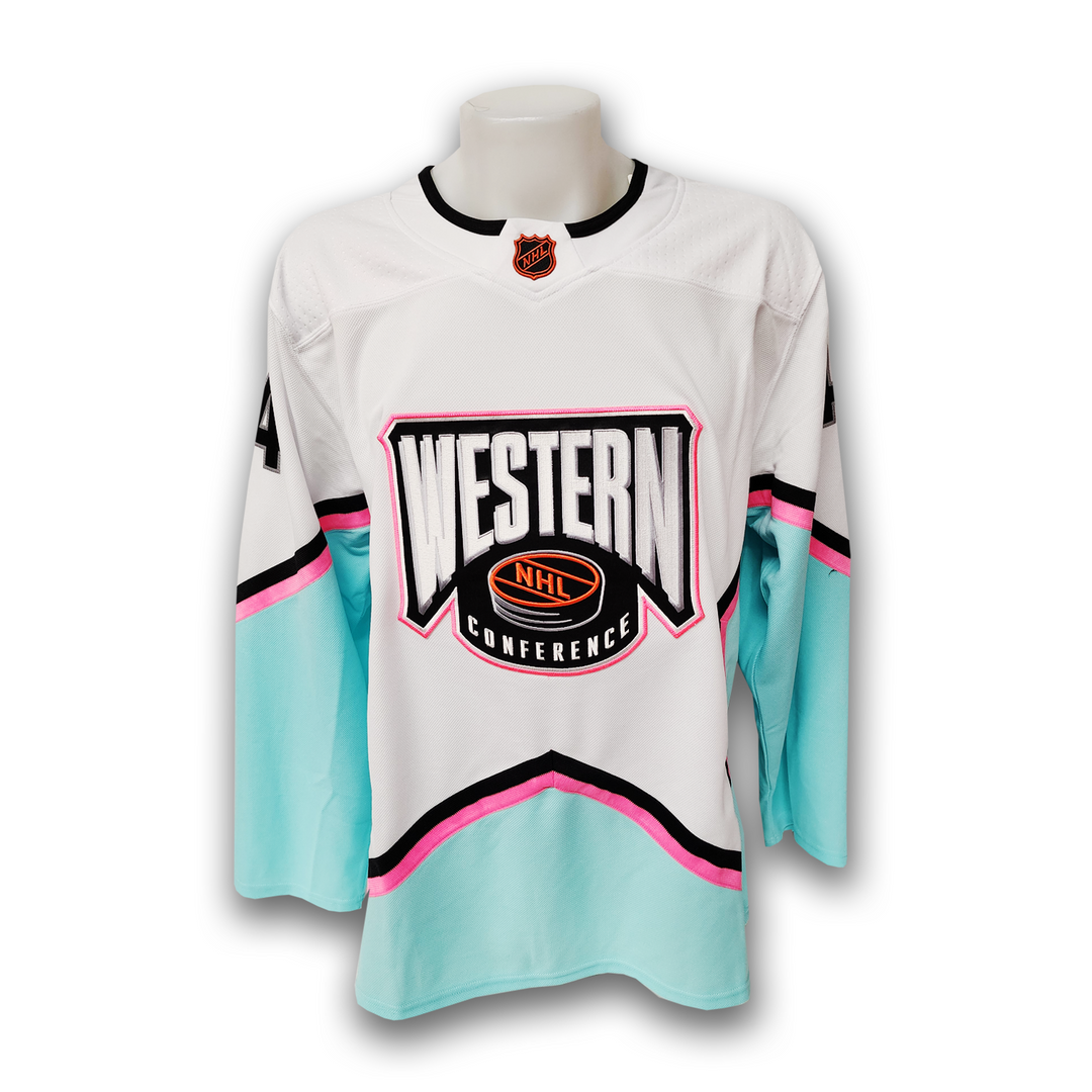 Josh Morrissey 2023 NHL All Star Western Conference Autographed Adidas Jersey