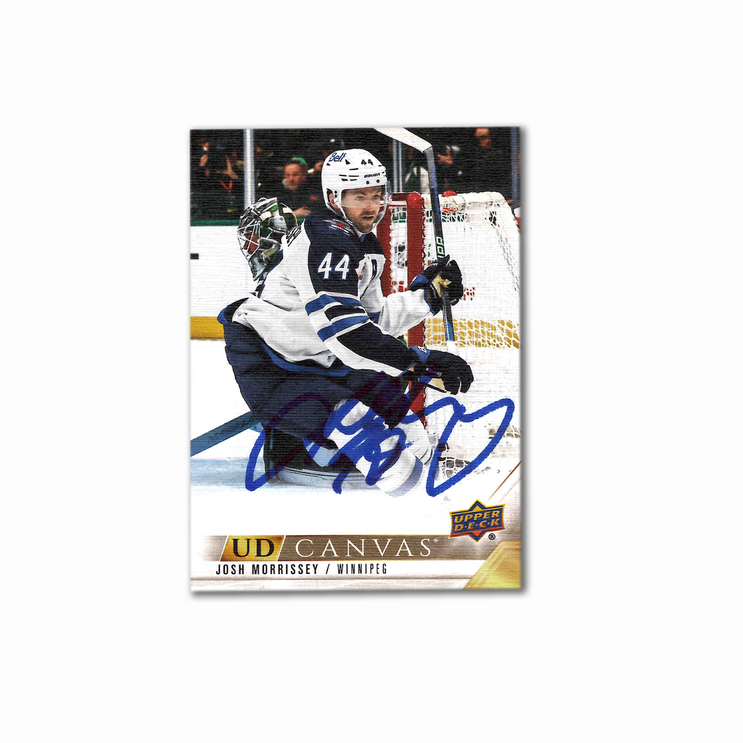 Josh Morrissey Autographed Winnipeg Jets 