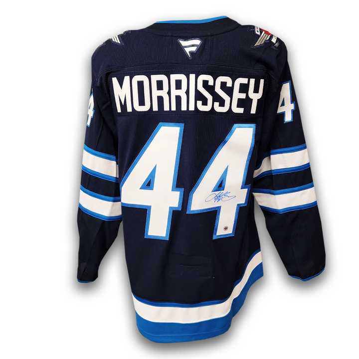 Josh Morrissey Autographed Winnipeg Jets Home Fanatics Premium Jersey